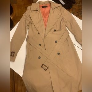 Ann Taylor Classic Long Trench